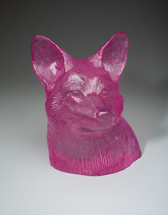 Coyote Bust - Pink