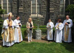 Dedication of TRINITY CROSS at Trinity Episcopal Cathedral, Portland, OR May 2015